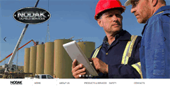 Desktop Screenshot of nodakoilfieldservices.com